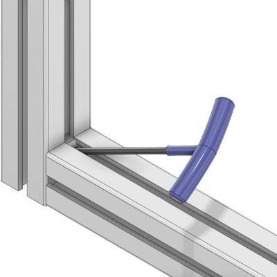41-002-0 MODULAR SOLUTIONS PROFILE FASTENER SPEEDLOCK HIDDEN PROFILE CONNECTOR C